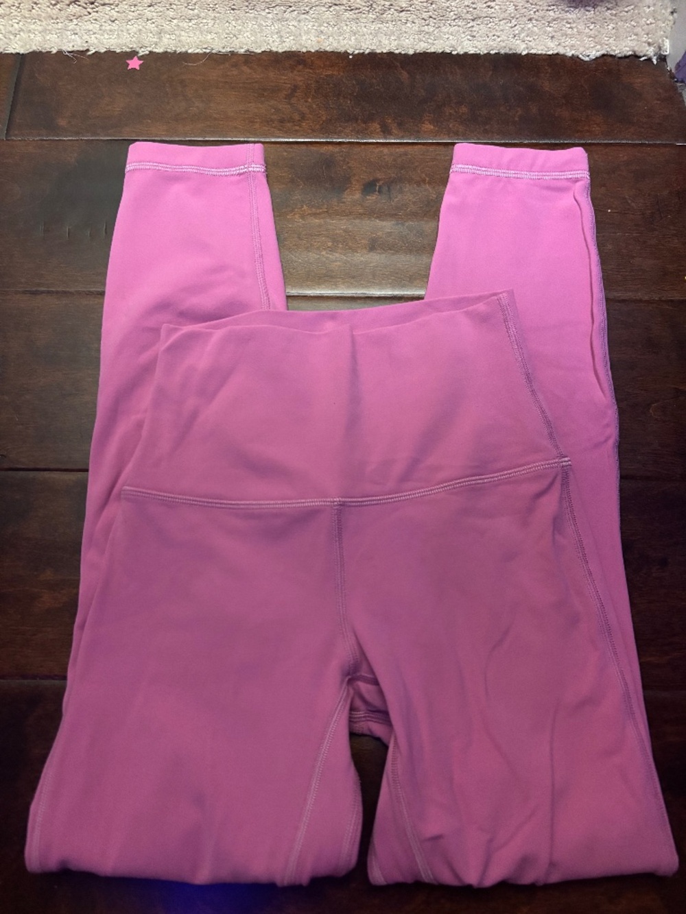 Pink lulu double aligned size 2 never worn